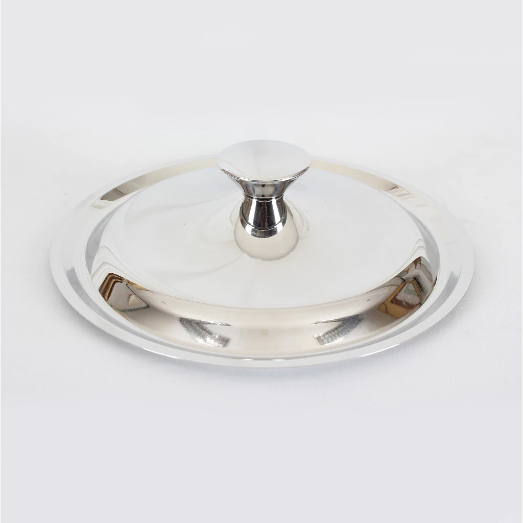 [Cookville] Chafing Dish i517 - Round Small (3 Pcs) dengan Stainless Cover / Food Warmer