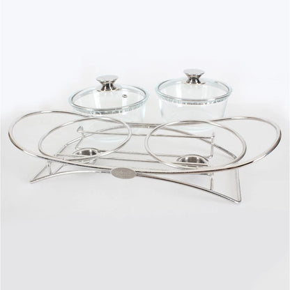 [Cookville]  Chafing Dish i516-Round Medium (2 Pcs) / Food Warmer
