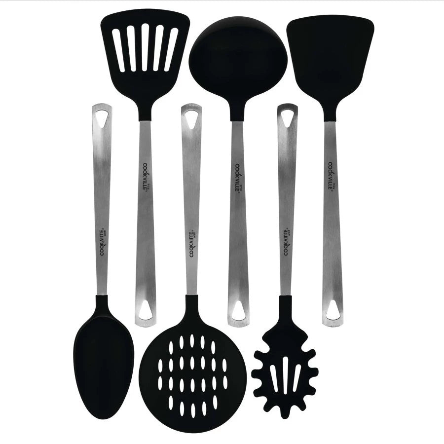 [Cookville] Lily Set Green Bakelite Handle