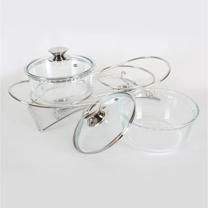 [Cookville]  Chafing Dish i516-Round Medium (2 Pcs) / Food Warmer