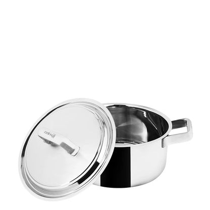 [Cookville] Black Rose Panci Sauce Pot 3 Ply Stainless steel SUS 304