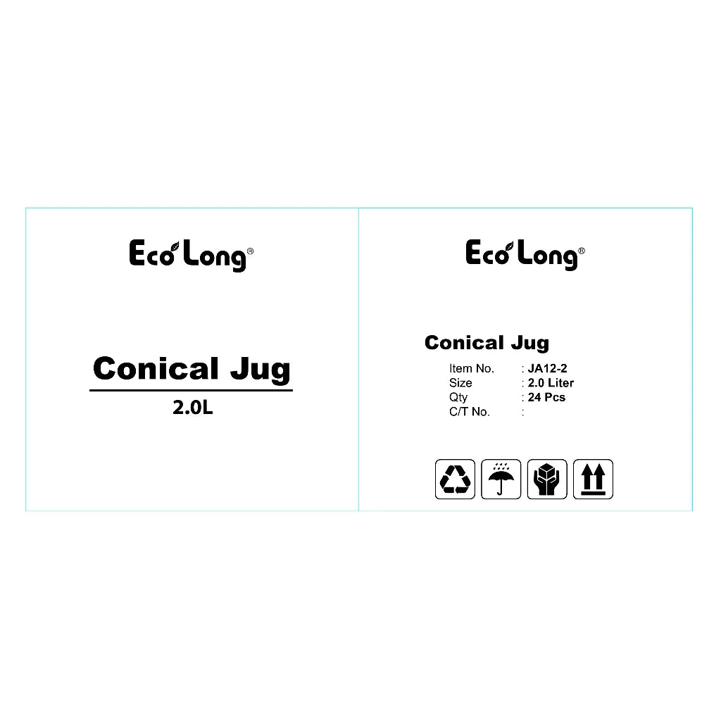 [Ecolong] by Cookville Conical Jug 2.0 L