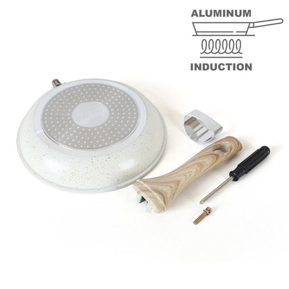 [Cookville] Frypan Aluminium Beige Induction
