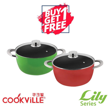 [Cookville] Lily Sauce Pot Stainless Steel Handle Promo Spesial Beli 1 Gratis 1