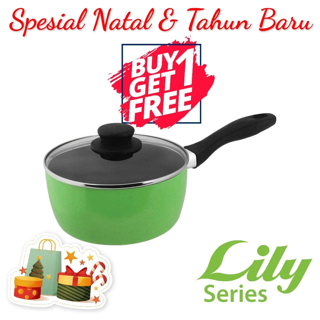 [Cookville] Lily Sauce Pan Bakelite Handle Promo Beli 1 Gratis 1