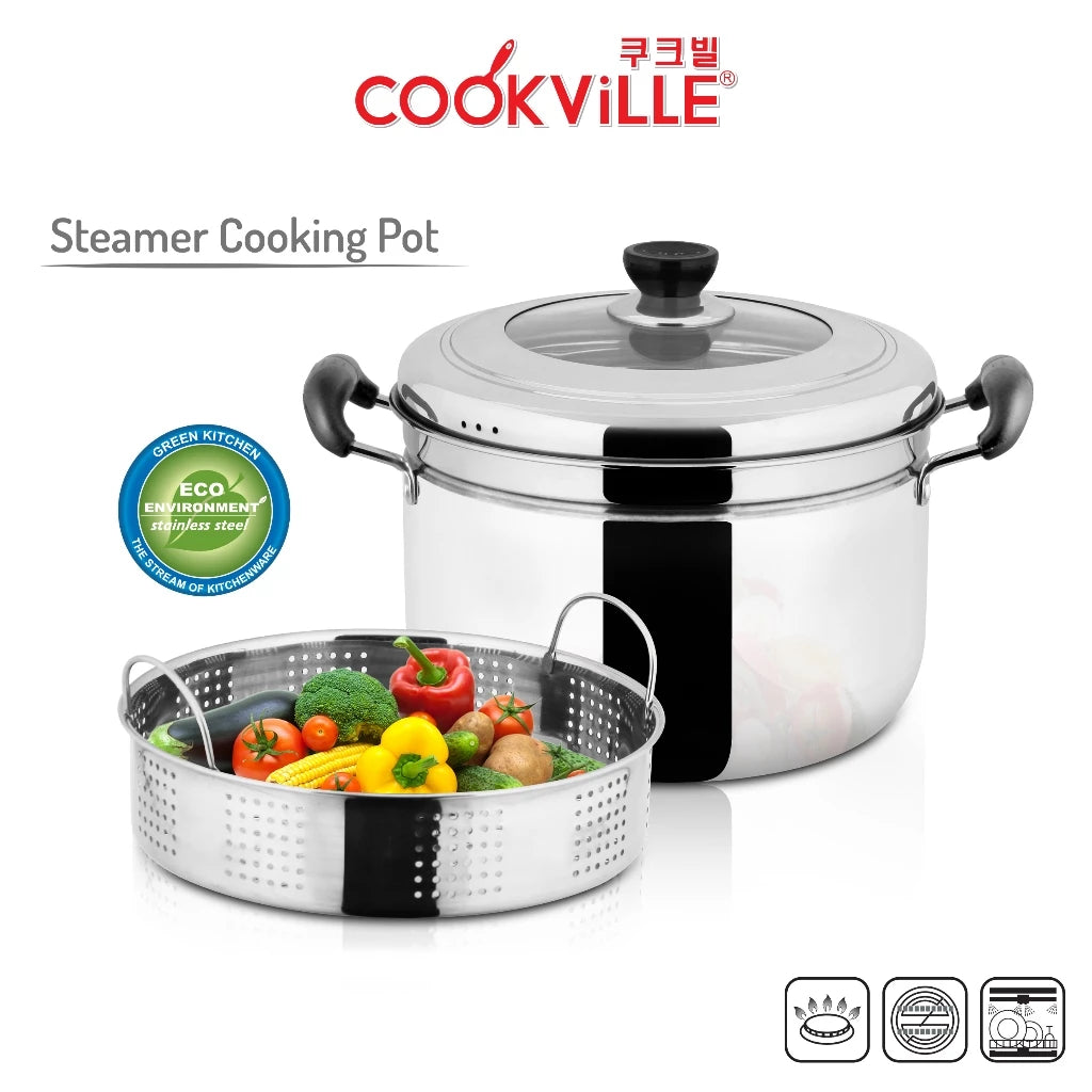 [Cookville] Steamer Cooking Pot