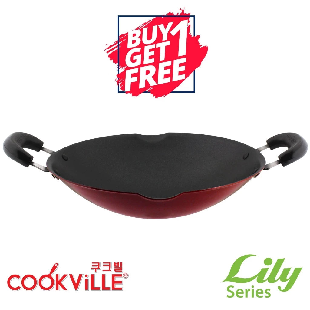 [Cookville] Lily Wajan Penggorengan 36 cm Promo Beli 1 Gratis 1