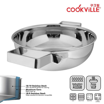 [Cookville] Black Rose II Korean Soup Pot 3 Ply