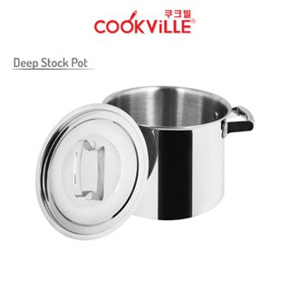 [Cookville] Deep Stock Pot Stainless
