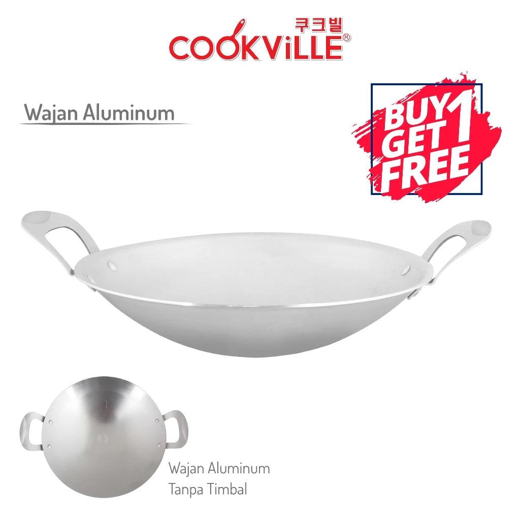 [Cookville] Aluminum Wajan