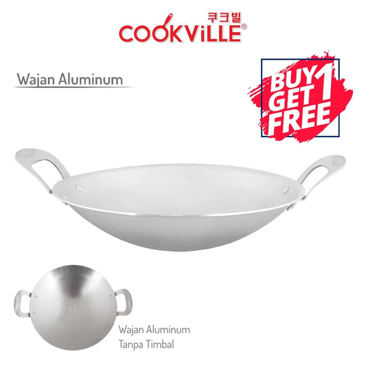 [Cookville] Aluminum Wajan