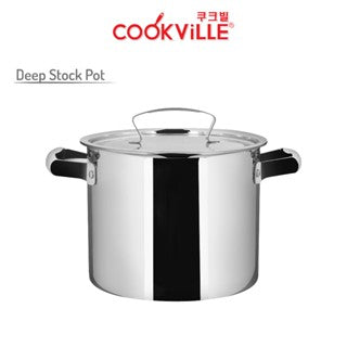 [Cookville] Deep Stock Pot Stainless