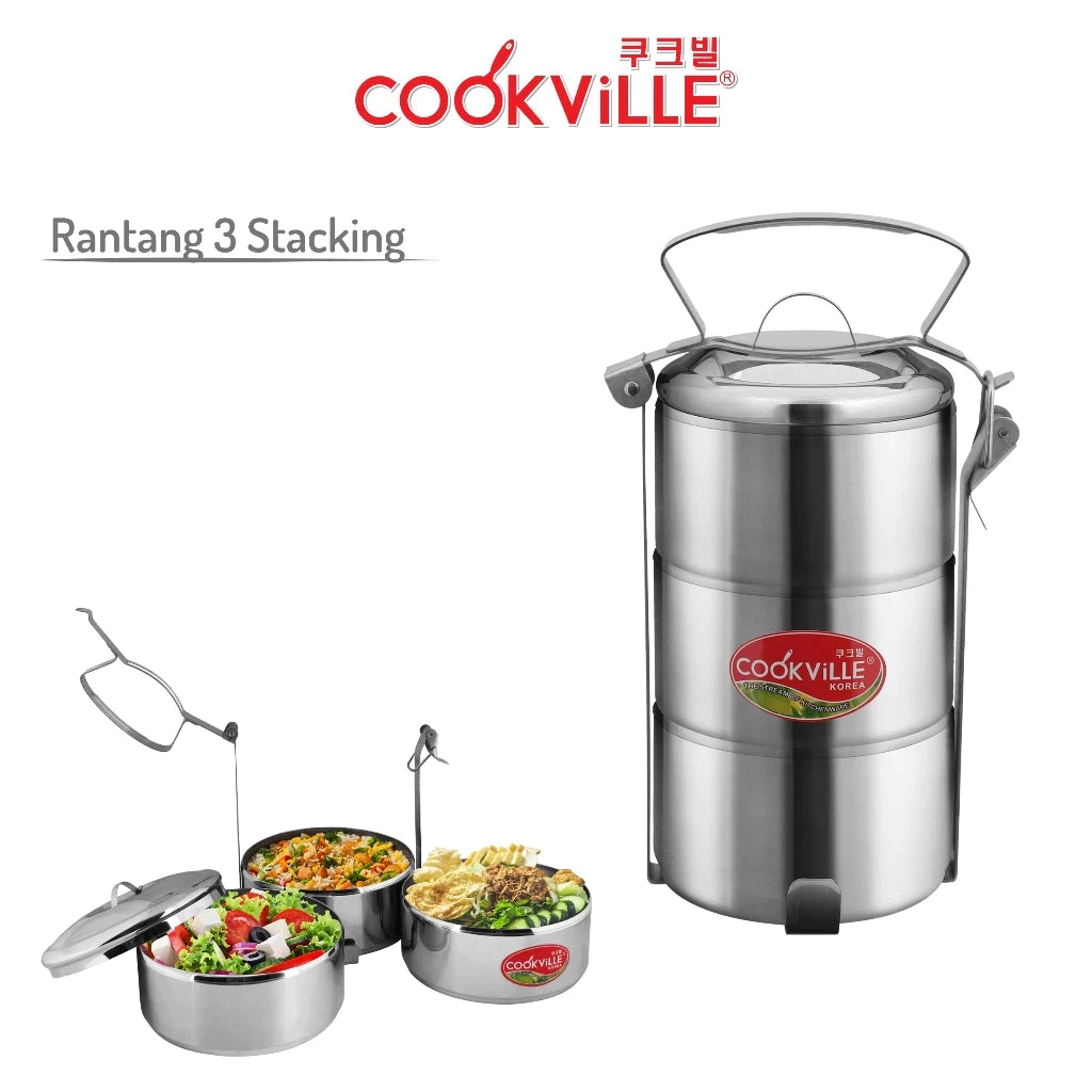[Cookville] Rantang Premium Stainless Steel