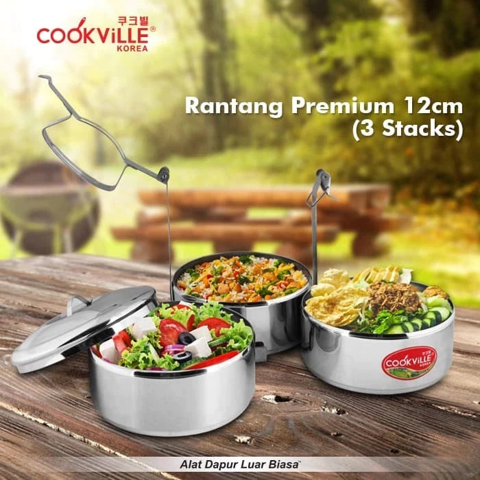 [Cookville] Rantang Premium Stainless Steel